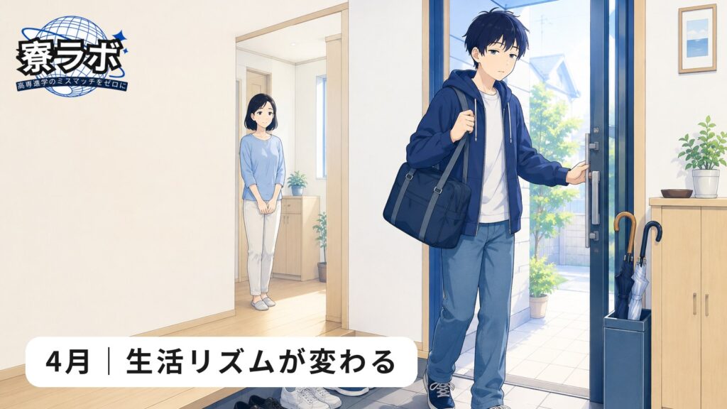 4月|生活リズムが変わる