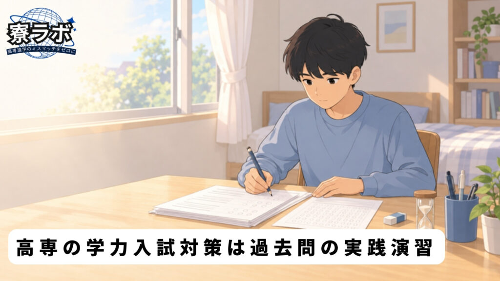 高専の学力入試対策は過去問の実践演習