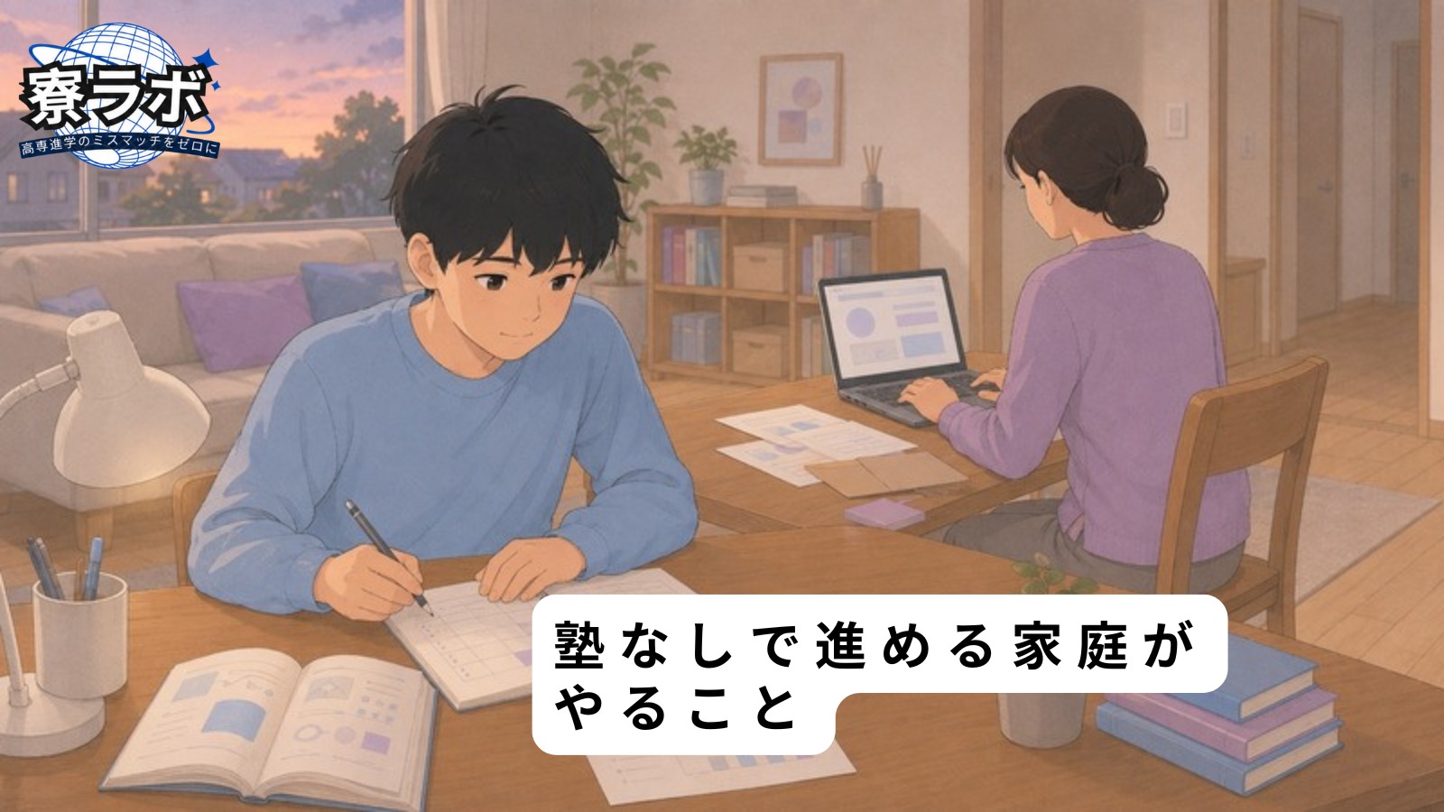 塾なしで進める家庭がやること